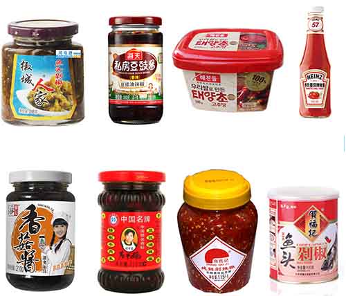 全自動(dòng)醬類灌裝機(jī)案例