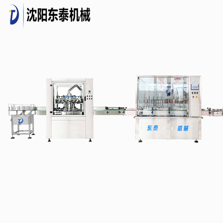 全自動食用油灌裝生產線